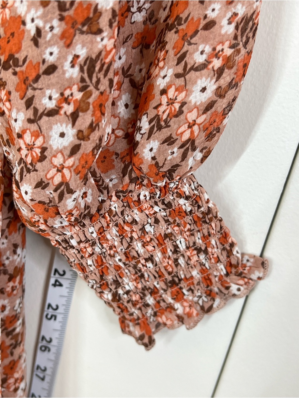 ALTR’d STATE Women’s Size S Floral Cottagecore Fairy Mini Dress Long Sleeve - Picture 7 of 10